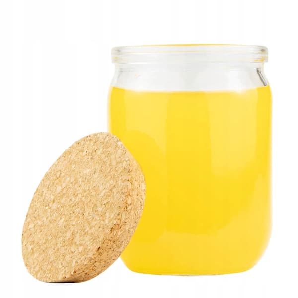 Glasburk med kork 500ml matbehållare