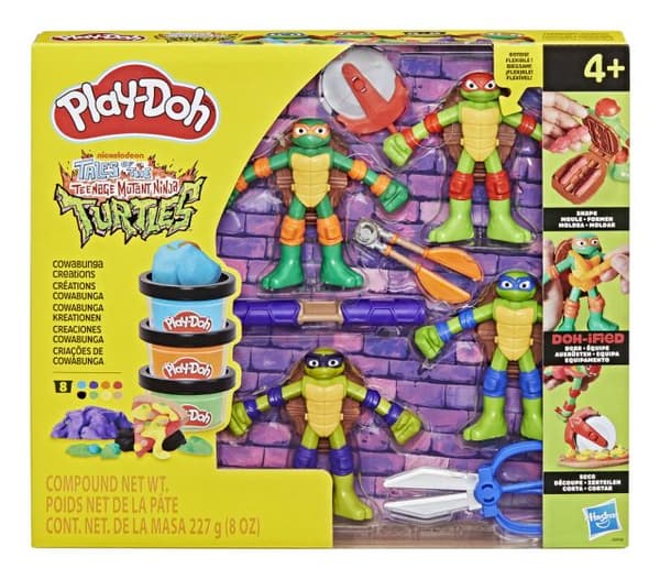 Play-Doh Teenage Mutant Ninja Turtles-set