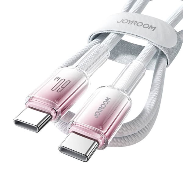 Joyroom S-A42 60W 1,2m vit USB-C-kabel