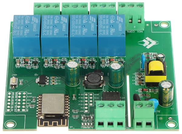 ESP12-4R-MV Wi-Fi-relemodaali