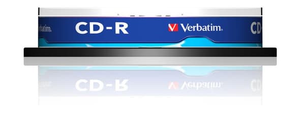 VERBATIM CD-R Extra skyddskaka 10 st.