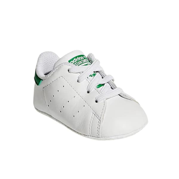 Børne hvide ADIDAS STAN SMITH CRIB 17 sportssko
