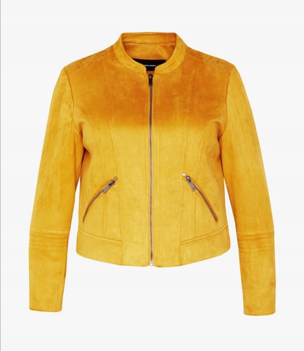 VERO MODA CURVE DAM GUL BIKERJACKA 44 WŁC