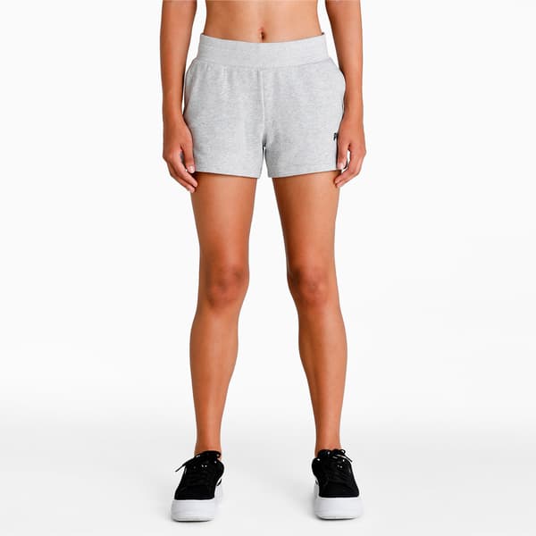Puma ESSENTIAL W dameshorts grå 84720802 størrelse XL
