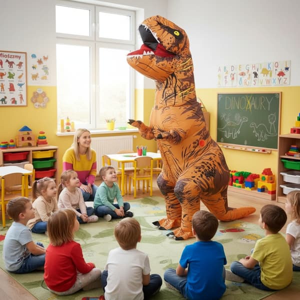 Uppblåsbar T-rex-kostym NM22J37