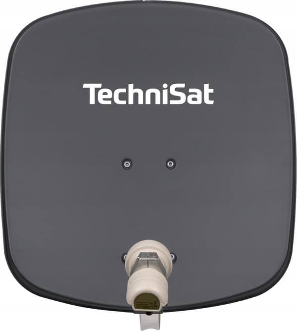 AlumSat Single Digidish Antenn45cmGrafit TechniSat