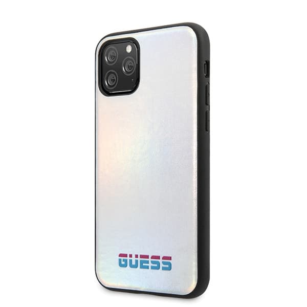Guess GUHCN58BLD iPhone 11 Pro silver/silver hårt skal skimrande