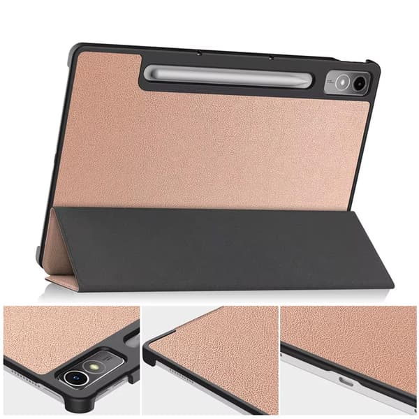 Smart etui til Lenovo Tab P12 TB370 (roseguld)