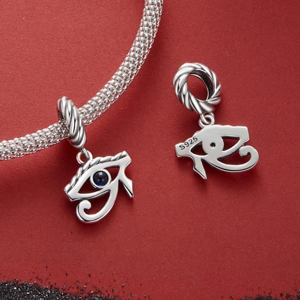Horus öga berlock amulett silverhänge silver 925
