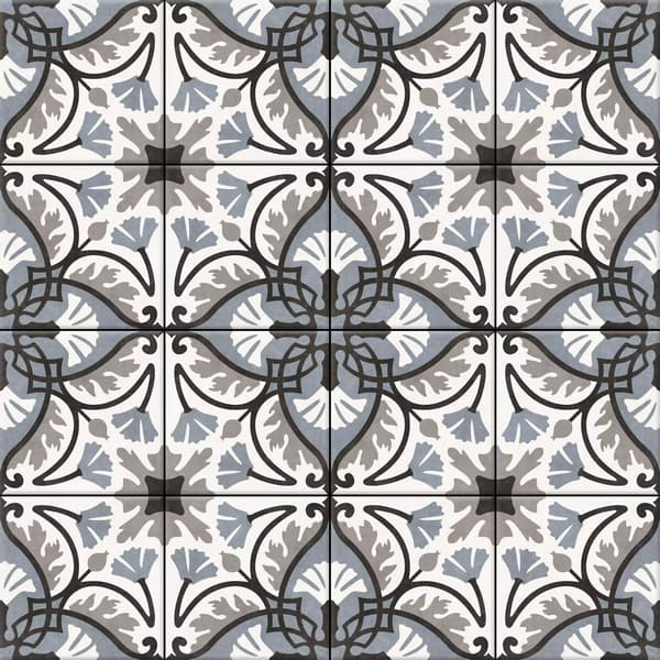 Danubio Patchwork Dekorativ Porcelænsflise 20x20 cm klasse I