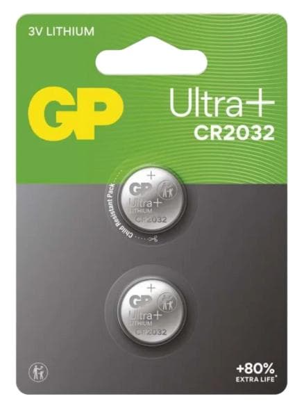 GP CR2032-2PP-batterier