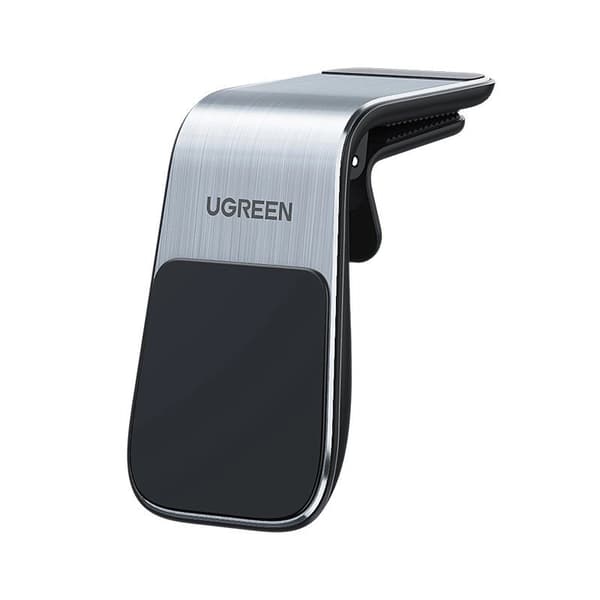 Ugreen magnetisk holder til luftventilation i bilen, sølv (LP290)
