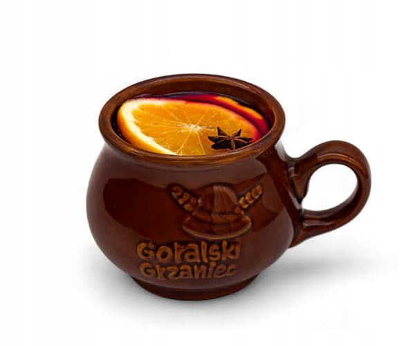 300 ml stengodsmugg för glögg HIGHLANDER GRZANIEC BRUN