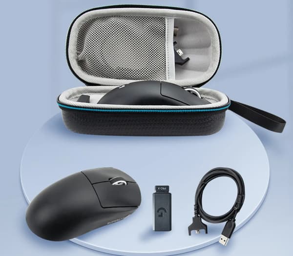 Hårdt etui til Logitech G Pro X Superlight / 2 Lightspeed mus