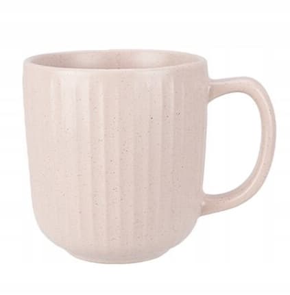Basic rillet keramikkrus, forskellige farver, 360 ml, 1 stk.