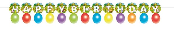 Ballongbondgårdsdekoration 260 cm 1 set