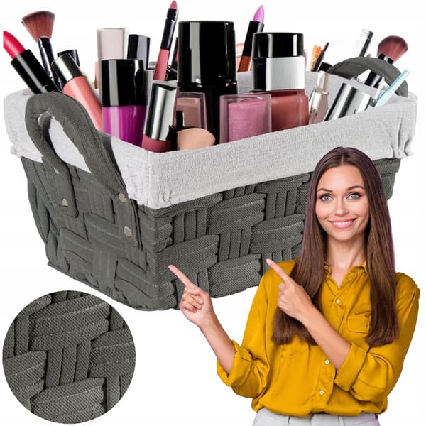 LILO grafitflettet kurv 30x20x15 cm