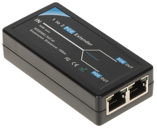 POE-SWITCH / FORLÆNGER PFT1320 3-PORT