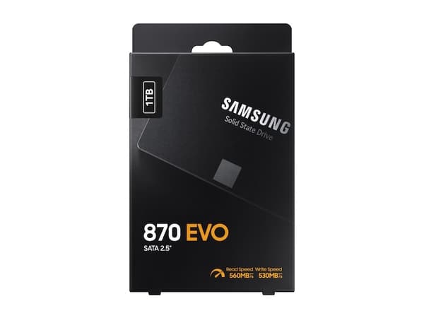 Samsung 870 EVO MZ-77E1T0B 1TB SATA SSD-enhet