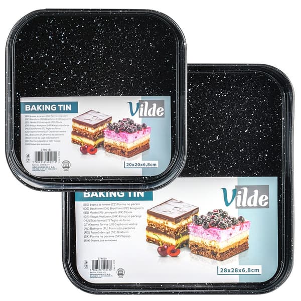 Granit udvidelig bageform 20/28 cm 2 stk.
