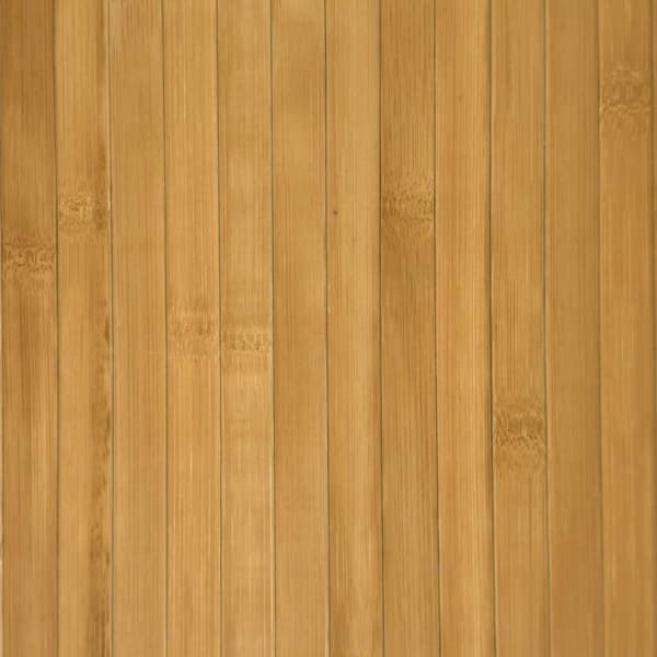vidaXL Rektangulär matta, naturlig, 60x200 cm, bambu