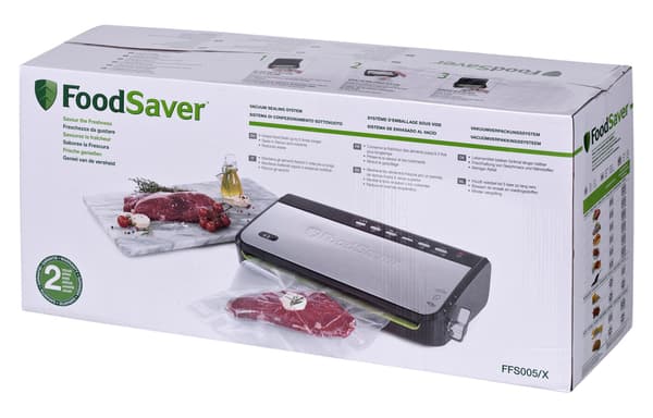 FoodSaver FFS005x Vakuumpakker i rustfrit stål