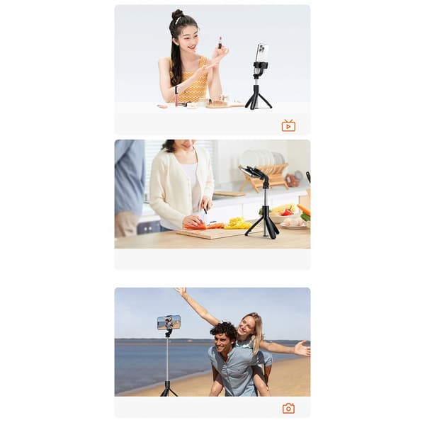 MCDODO SELFIE STICK STATIV MED BLUETOOTH LÅNGT STATIV FÖR IPHONE SAMSUNG