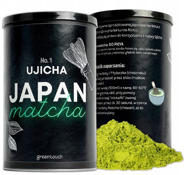 Sæt japansk matcha Ujicha skål og tilbehør