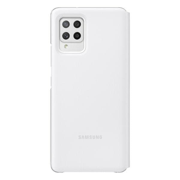 Samsung EF-EA426PW A42 5G vit/vit S View plånboksfodral