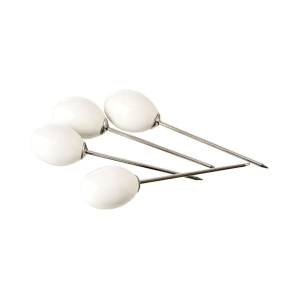 Hvide porcelænssnackskåle WHITELINE 28,5 cm 10 stk.