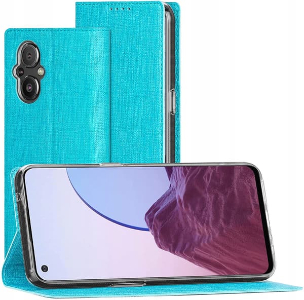 BLÅ LUKKET ETUI TIL ONEPLUS NORD N20 5G