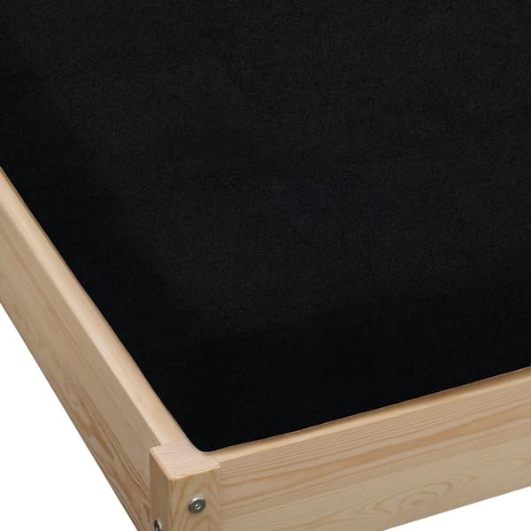 Frottélagen 90x200 sort tykt