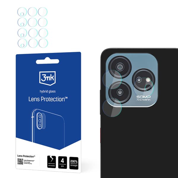 ZTE Optus X Tap 3 - 3mk linsebeskyttelse
