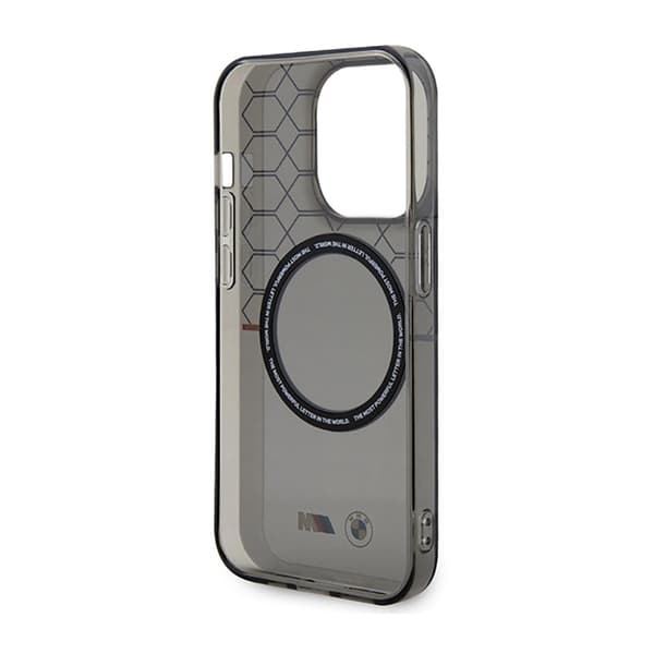 BMW-kuvioinen MagSafe - iPhone 14 Pro Max -kotelo (harmaa)