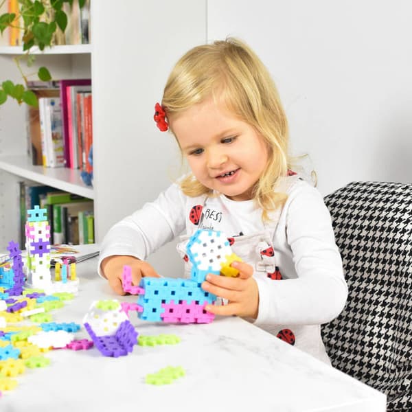 Meli Constructor Pink Rejseæske klodser 500 stk.