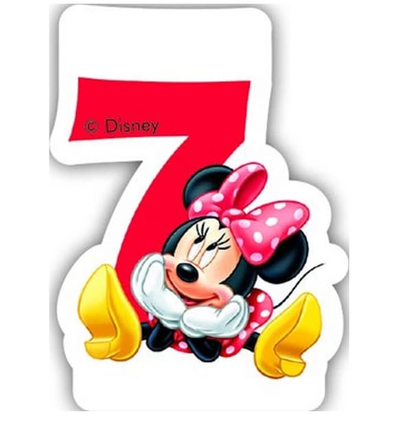Minnie nummerljus 7 Cafe 1 st