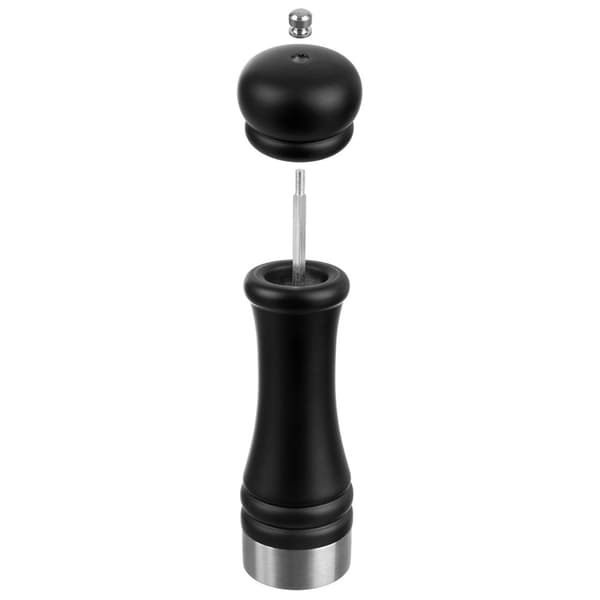 Peber- og saltkværn træ sort 21,5 cm
