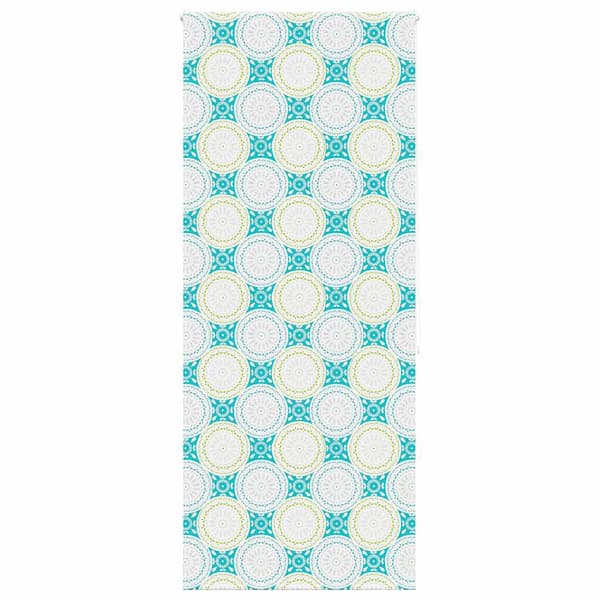 vidaXL Duschrullgardin 100x240 cm Tygbredd 96 cm