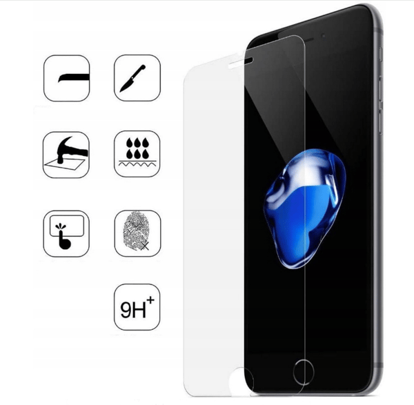 TD 9H hærdet glas til iPhone 7/8