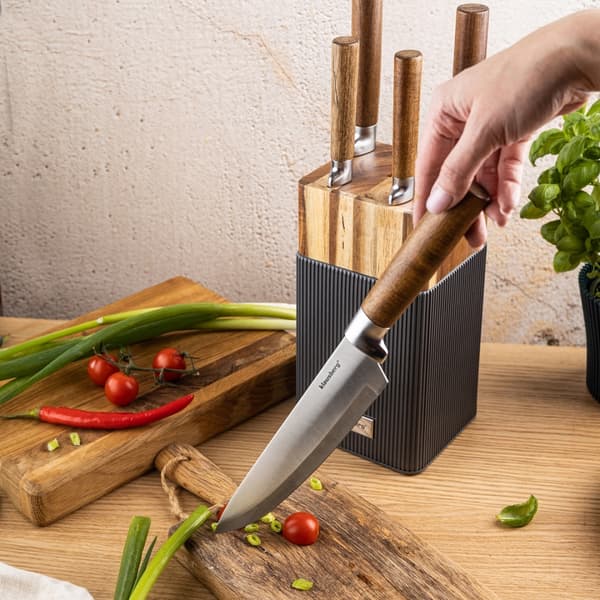 KLAUSBERG KB-7983 KNIVSET I AKACIABLOCKBLOCK