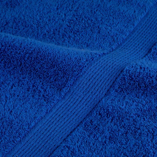 vidaXL Premiumhanddukar SOLUND, 4-pack, Blå, 80x200 cm