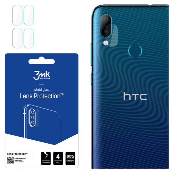 HTC Wildfire E2 - 3mk linsskydd