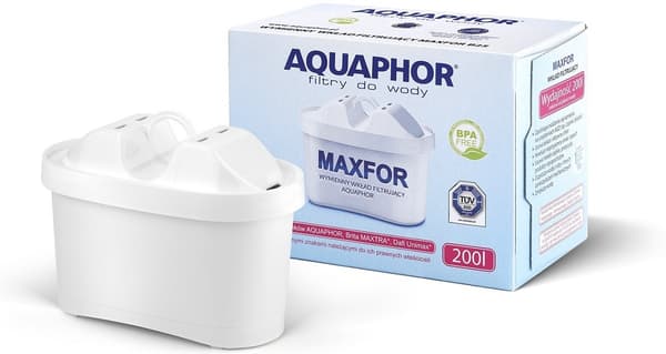Aquaphor horisontellt Maxfor-filter