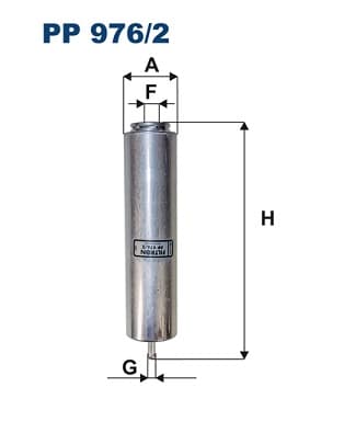 BRÆNDSTOFFILTER PP9762 FILTRON