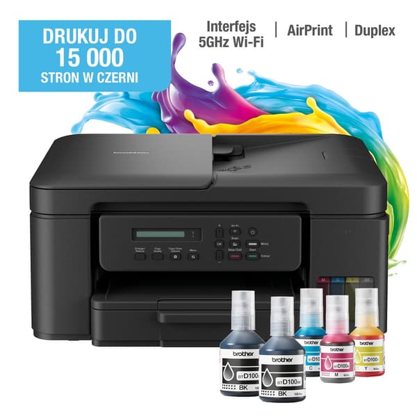 Brother DCP-T730DW 3-i-1 Wi-Fi A4 multifunktionsprinter