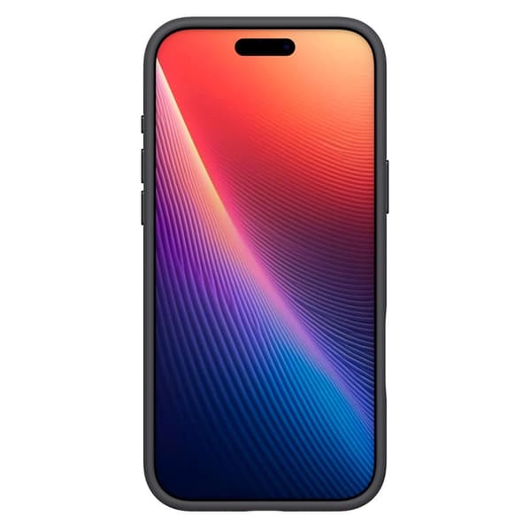 Spigen Silikone Fit MagSafe-etui til iPhone 17 Pro - Sort