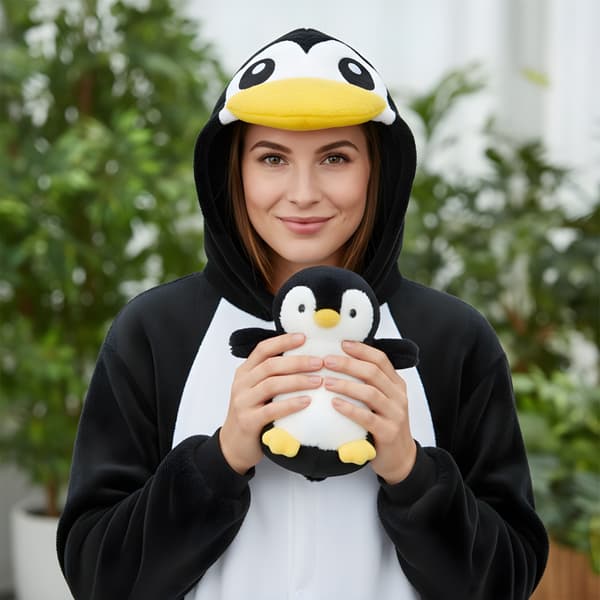 Kigurumi-pyjamas pingvin storlek 145-155 cm
