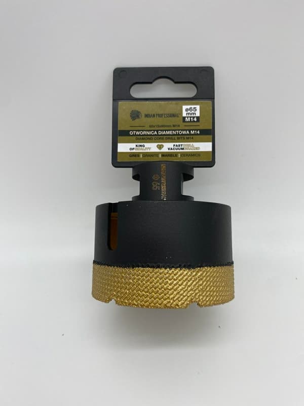DIAMANTKRONE M14 65MM TØRBORING INDISK PROFESSIONEL
