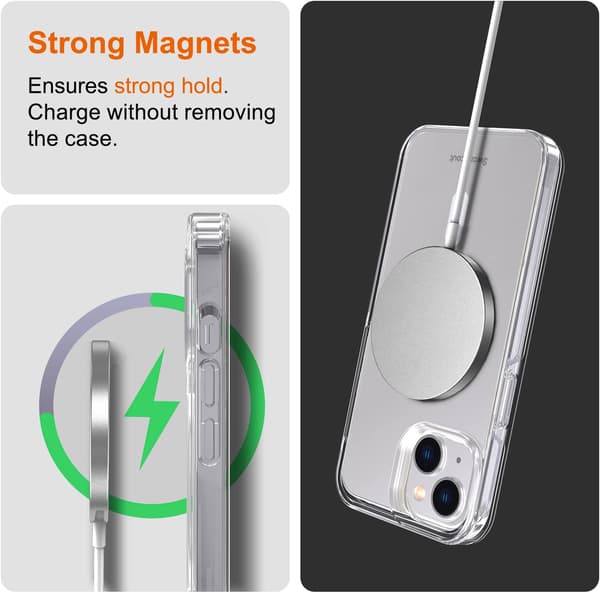 TRANSPARENT SKAL TILL APPLE IPHONE 14 PLUS