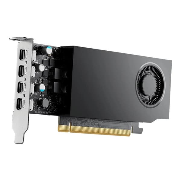PNY NVIDIA RTX A400 4GB grafikkort, sort, PCIe 4.0